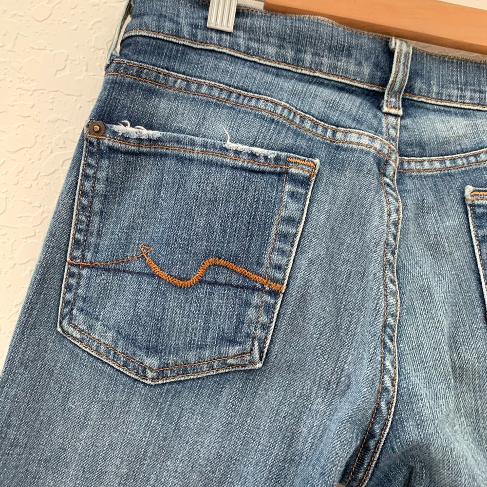 7 For All Mankind Low Rise Original Bootcut
Jeans Women's 28 - Picture 3 of 13